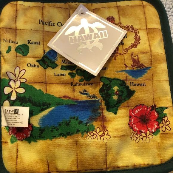 Hawaii- Yea towel , oven mitt , pot holder - Picture 2 of 7